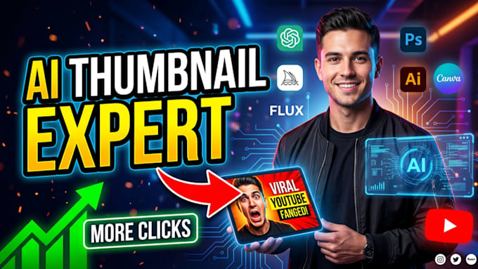 create high CTR ai youtube thumbnails