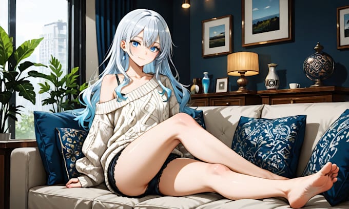 create high quality ai anime character art, sfw and nsfw