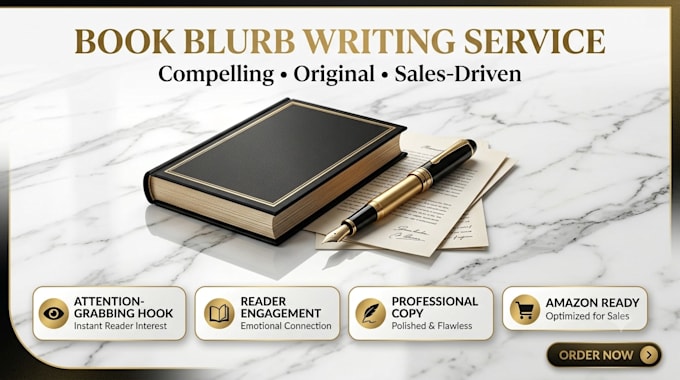 write a compelling book blurb that sells your story