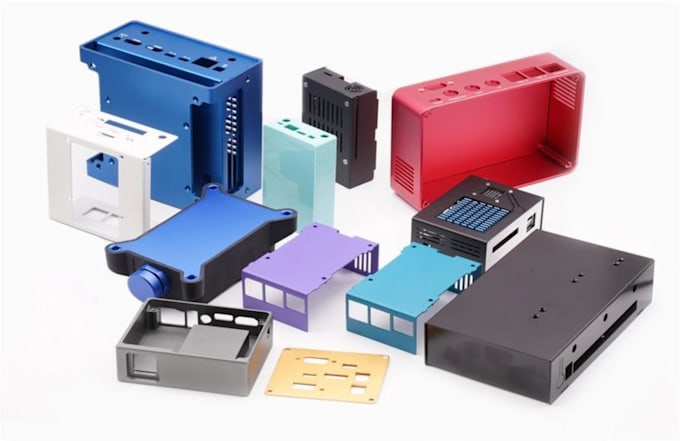 design pcb enclosure electronics housing pcb casing 3d printable product model