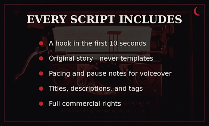 write a gripping horror story script for your youtube channel