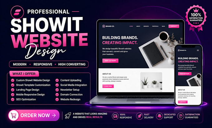 design showit website redesign wix website showit template, customize showit SEO