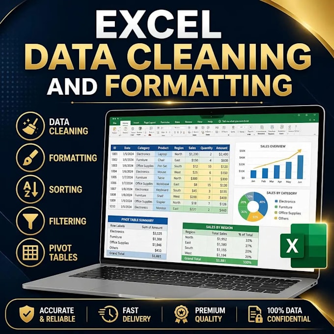clean and format excel spreadsheets professionally