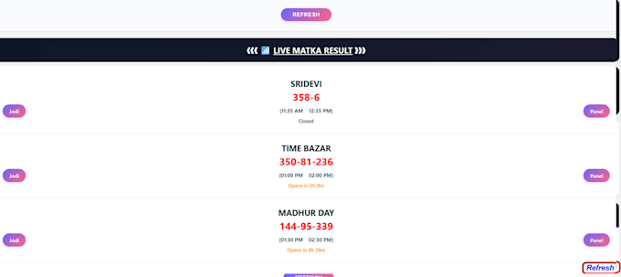 develop satta matka dpboss result website and pwa website