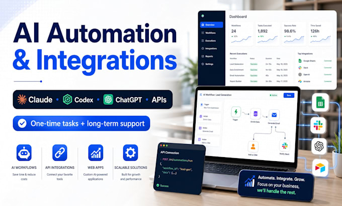 build ai automation with claude codex chatgpt and apis