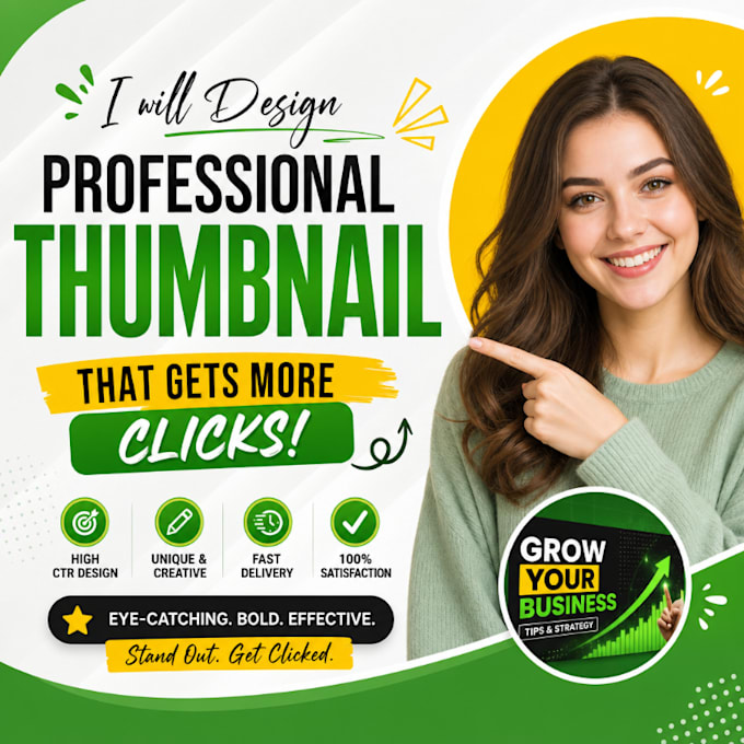 create engaging and eye catching youtube thumbnails