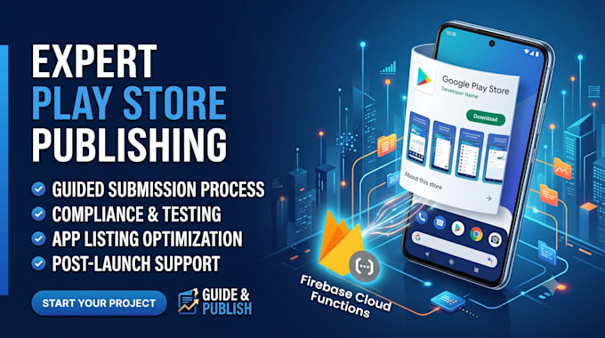 develop professional android apps with firebase backend integration