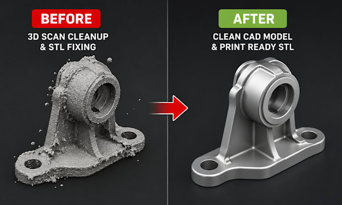 repair stl file, fix mesh, modify obj and optimize model for 3d printing