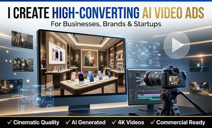 be your professional ai video creator and spokesperson