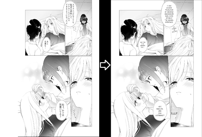 translate any manga, manhwa, webtoon or novel as possible