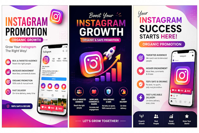 organically promote your instagram account for real growth