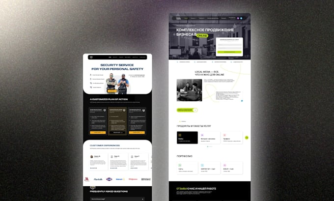 do figma ux ui website design, responsive websites