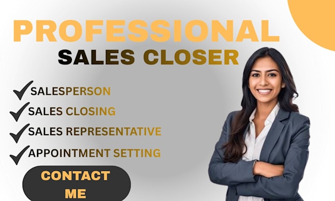 be your commission based b2b, sales closer and sales representative
