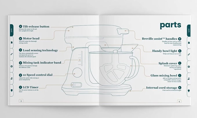instruction manual and product user manual