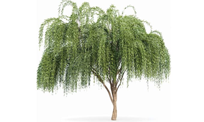 do 3d house tree model,office flower design and glb,gltf,obj model file print