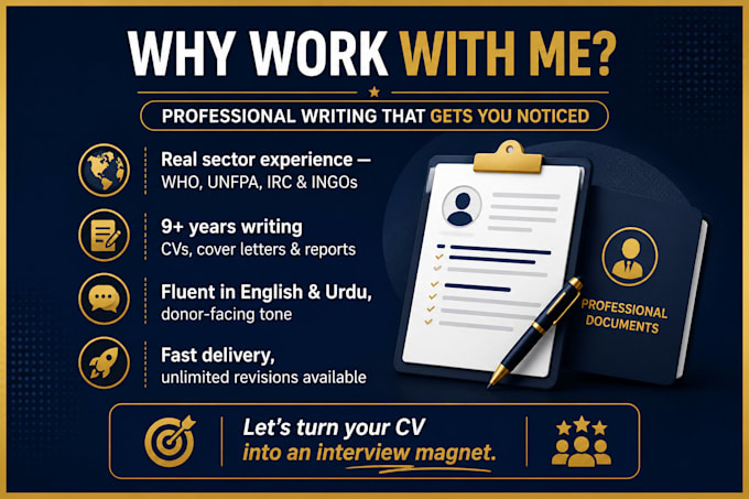 write ats friendly cvs cover letters and professional reports