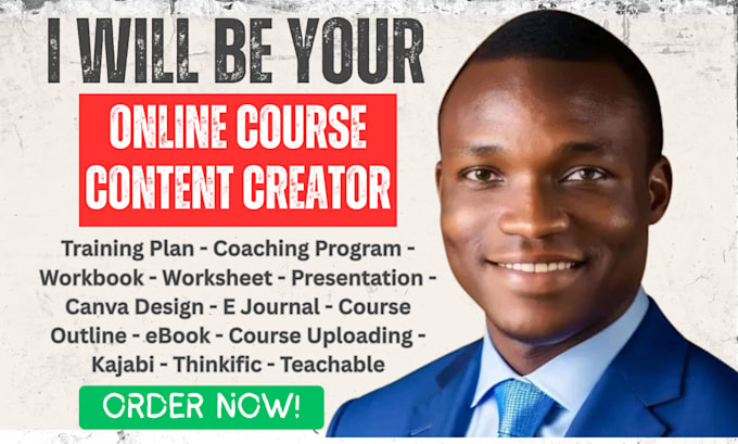 create online course content, elearning course curriculum, workbook, videoscript