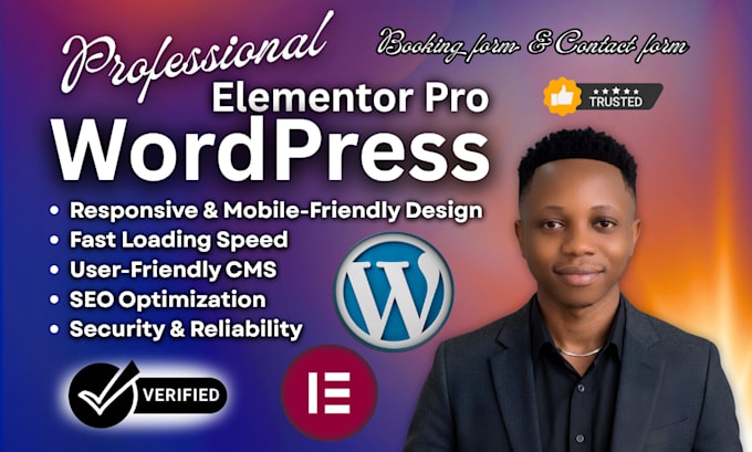 wordpress elementor woocommerce website responsive sales lp