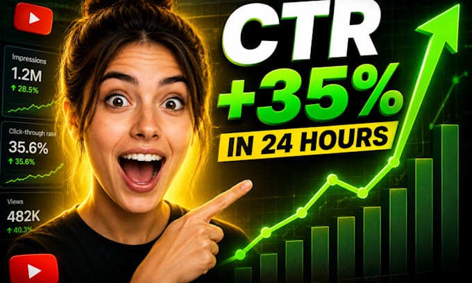 create a engaging youtube thumbnail