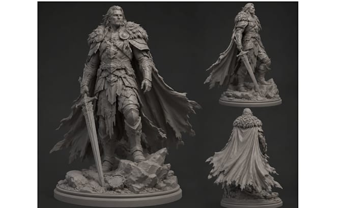 create a professional 3d printable model stl file