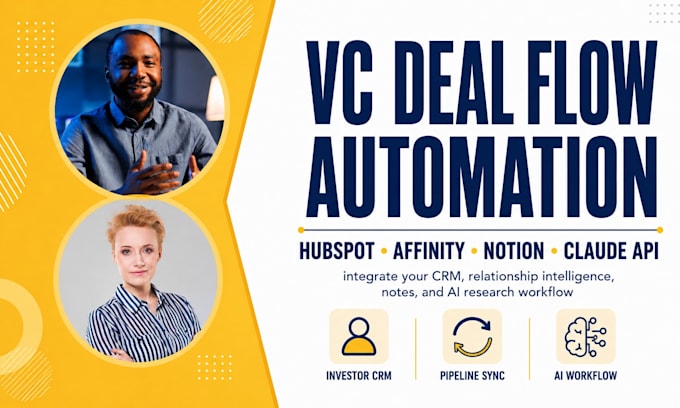 integrate hubspot affinity notion with claude API for venture capital deal flow