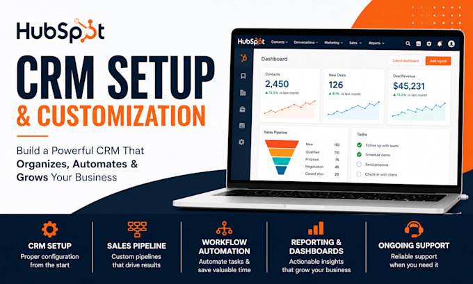 setup and customize your hubspot CRM