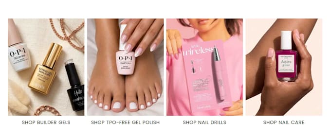 create press on nails store, nail polish website, nail sticker shopify store