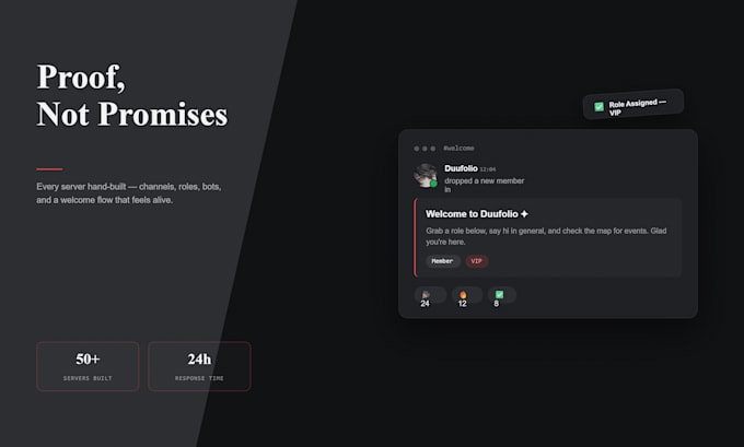 set up a professional discord server for your community