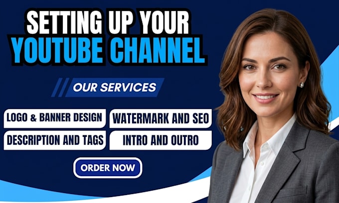 create and setup youtube channel professionally