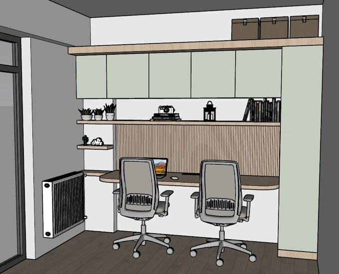 create 3d architectural models with sketchup