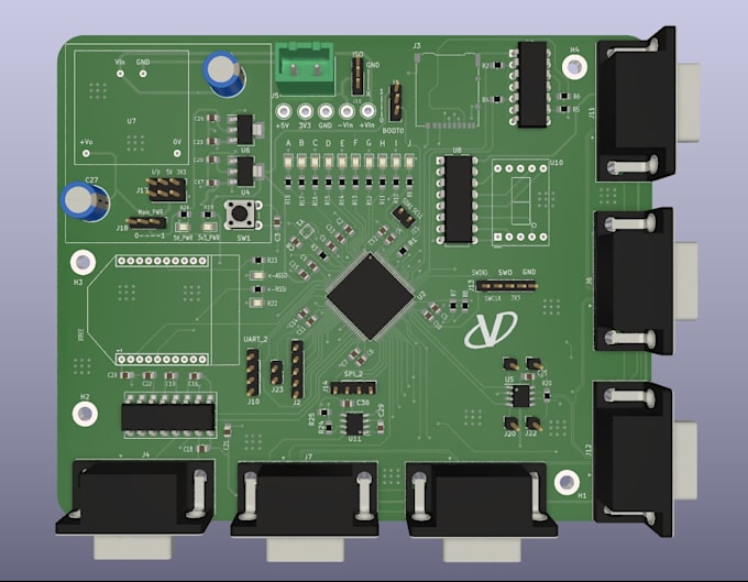 design schematic and pcb in altium,eagle,pads, kicad,proteus and diptrace