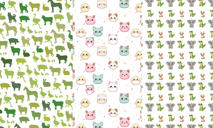 design unique seamless patterns for your fabric or apparel