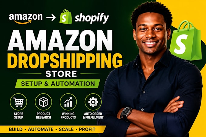 import amazon products to shopify store with SEO product listing