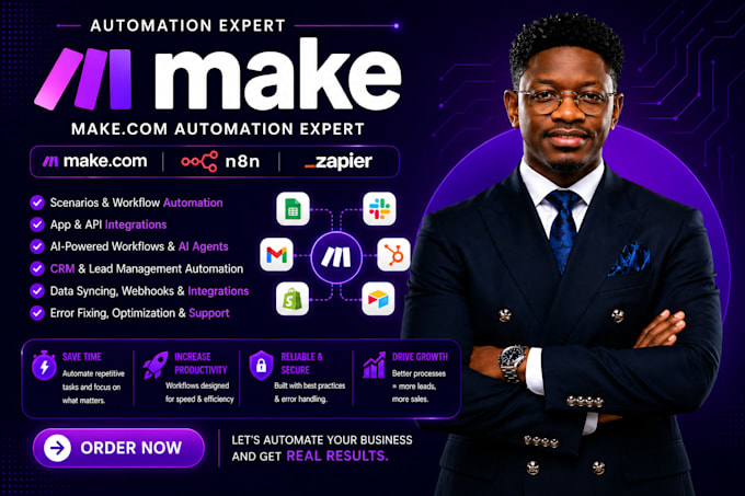 setup make com make com automation fix make scenario