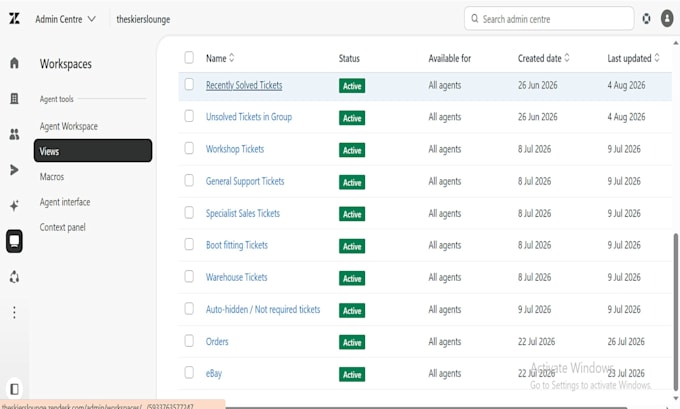 set up your zendesk trial into a working help desk workflow