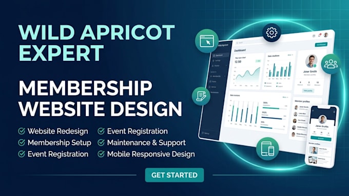 redesign and maintain your wild apricot membership website