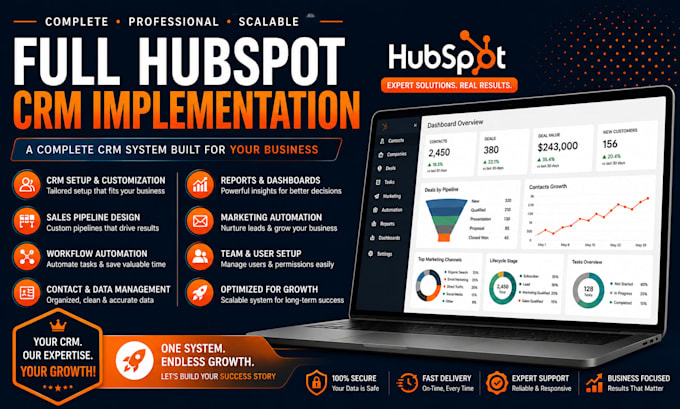 implement your hubspot CRM for your business