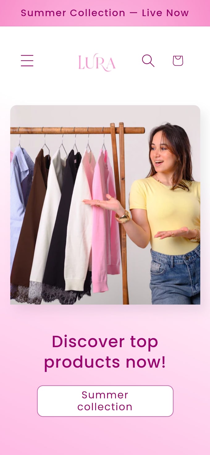 design custom shopify website store