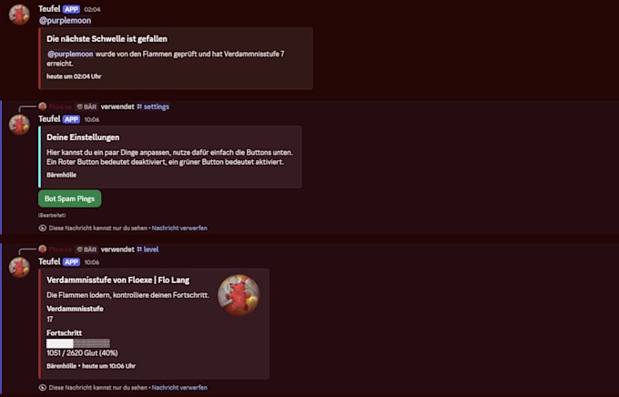 develop a individual discord bot