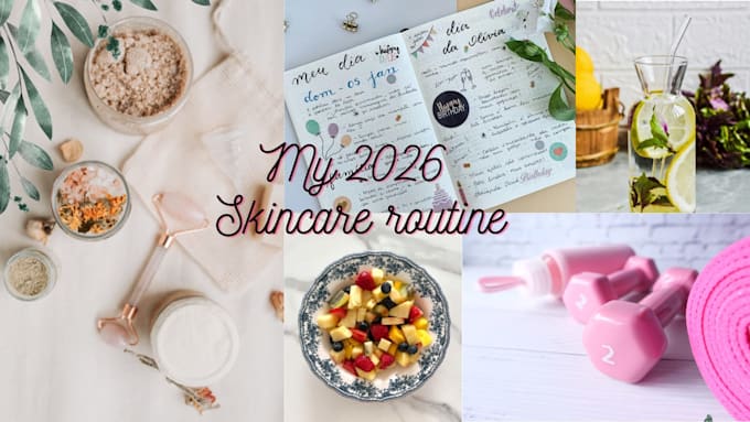 design aesthetic youtube thumbnail for lifestyle and vlogs