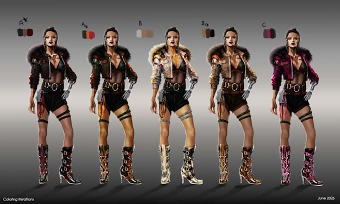 create detailed character concepts
