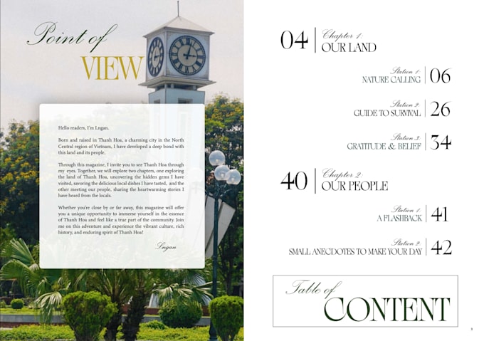 design a magazine, ebook, or lookbook layout in canva