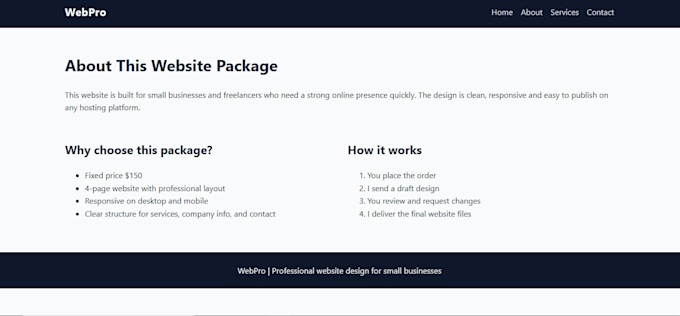 design my client website professional and vip