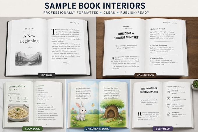 format your book for amazon KDP and kindle epub