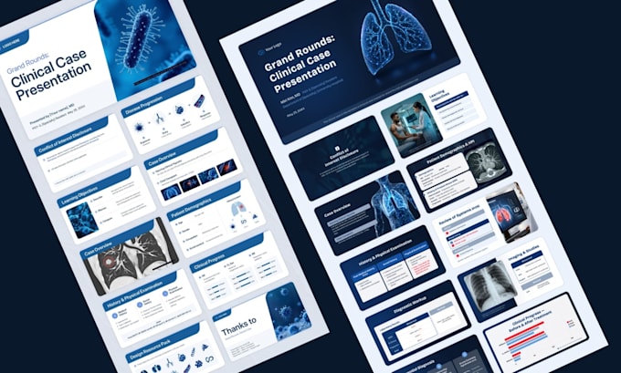 design same day medical presentation powerpoint presentation, health care slides