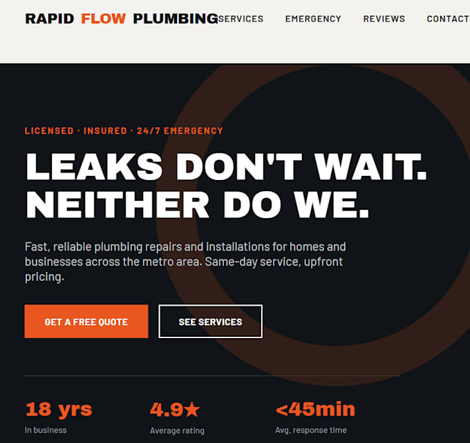 build an ai website for your local business