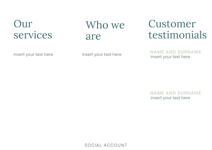 design your bifold and trifold brochure on canva