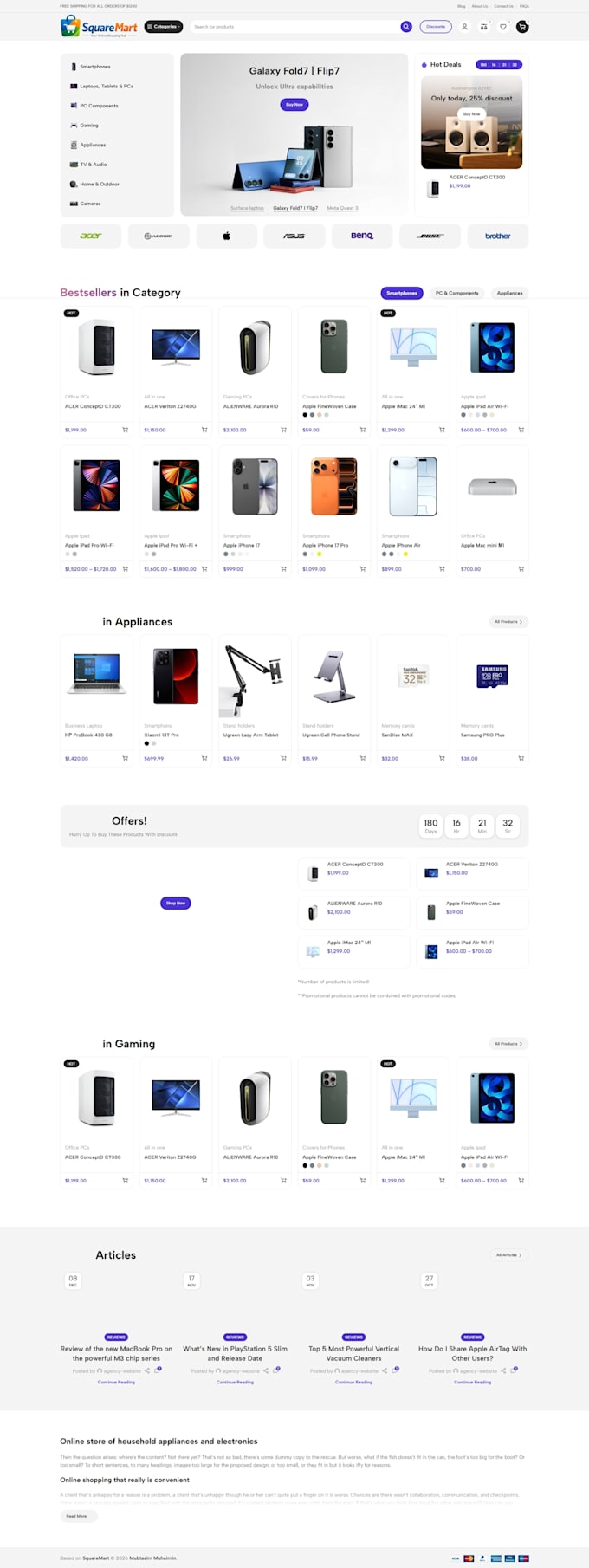 design redesign wordpress website, website development as a full stack developer