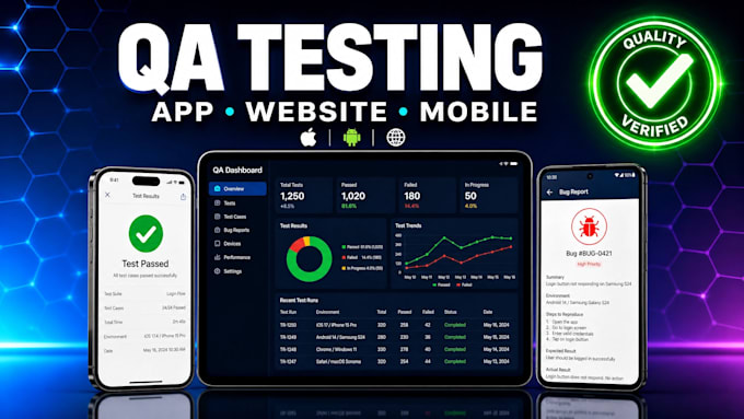 do app testing and website testing,QA,iphone,ipad,and android user testing