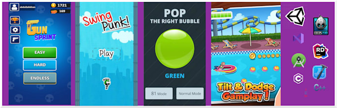 create a 3d game prototype in unity3d for mobile